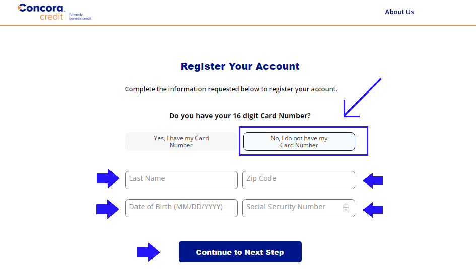 Register For Genesis Credit Card